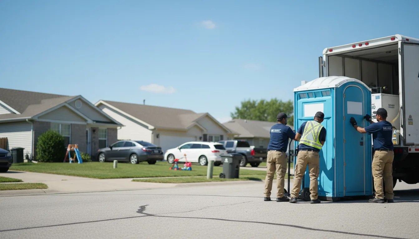 Standard Porta Potty Rentals in Mcconnell, IL near me